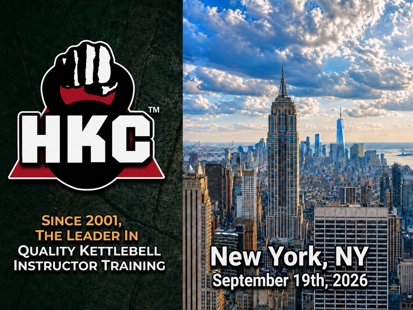 HKC - New York, NY - September 19th, 2026