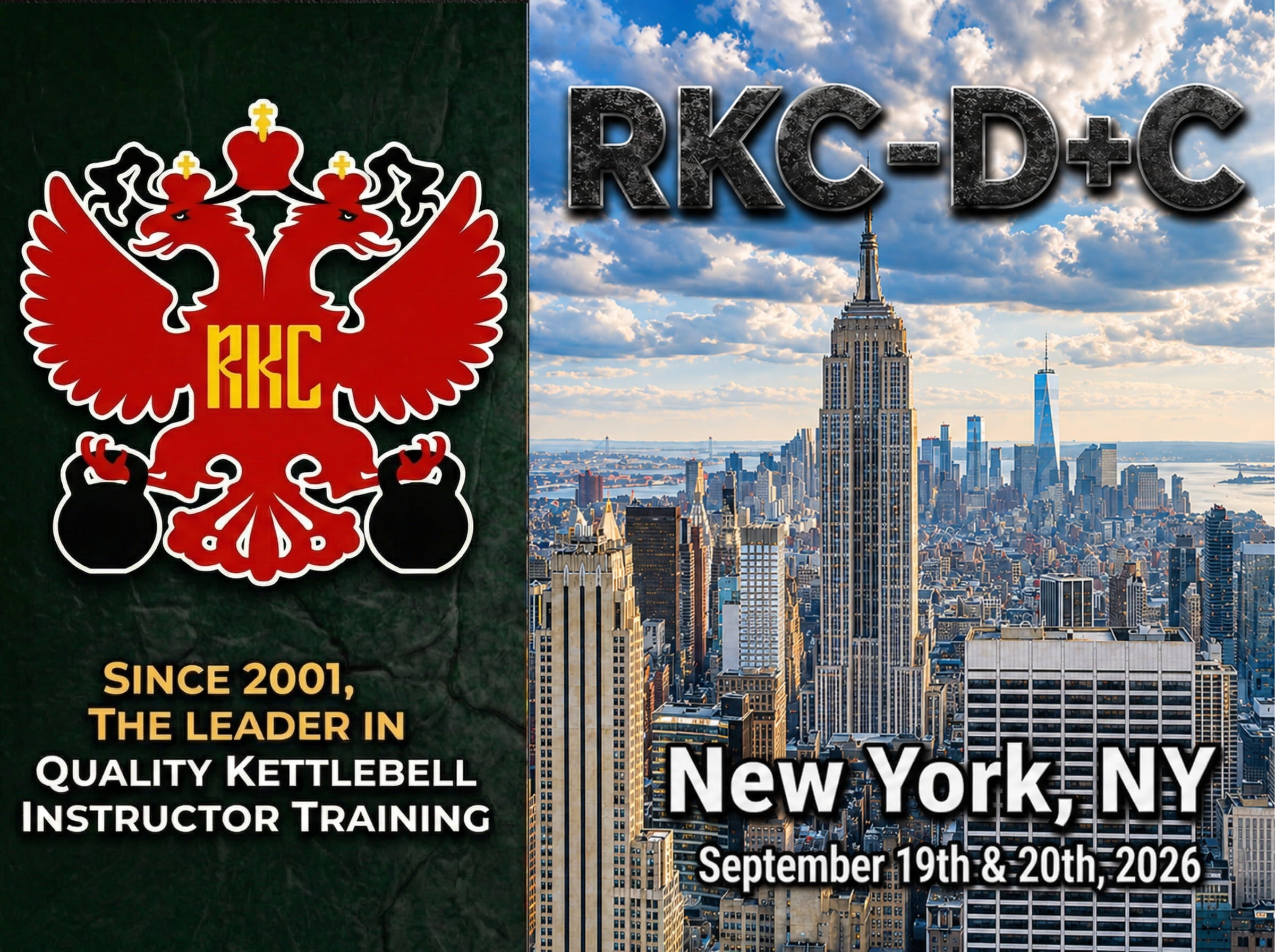 RKC-D + RKC-C  Bundle- New York, NY - September 19th & 20th, 2026